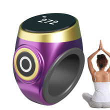 Buddhist Counter Portable Digital Counter For Beads Finger Prayer Counter For Buddha Beads Meditation Purple