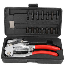 Kit di perforazione elettrica portatile in acciaio inossidabile, ferro e plastica