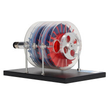 Decorazione di modelli di turbine a vapore Laboratorio di dimostrazione fisica multistadio Decorazione