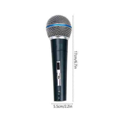 Microfono portatile cablato leggero a frequenza variabile 1 set 1