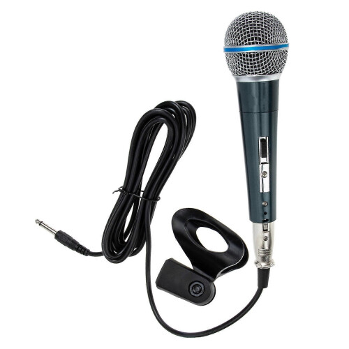 Microfono portatile cablato 1 set leggero per uso esterno