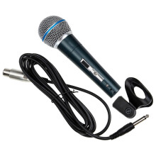 Microfono portatile cablato leggero a frequenza variabile 1 set