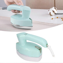 Mini macchina da stiro 2 in 1 1500W, serbatoio da 120 ml, 5 fori vapore