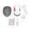 Mini macchina da stiro portatile rossa 110 V pressa a caldo 6,2 x 10,6 cm 2