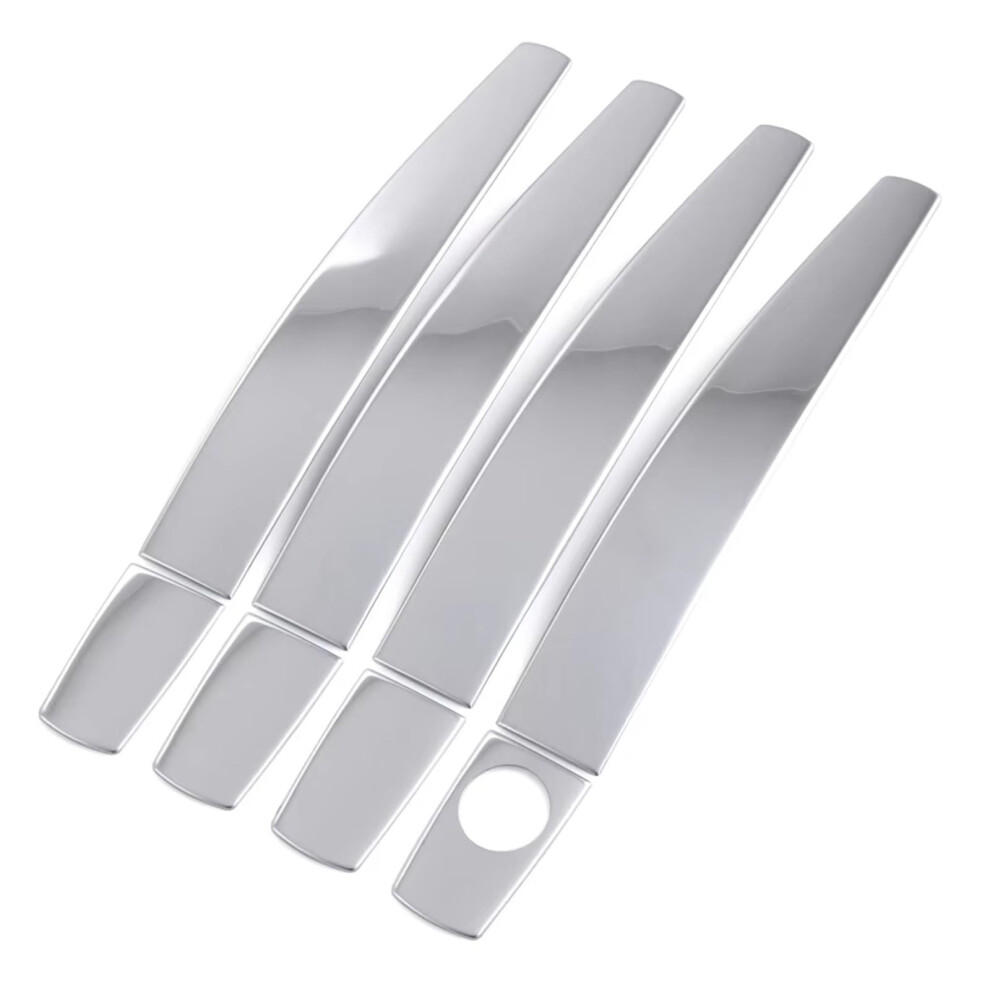 Stainless Steel Door Handle Cover Sticker For Opel Vauxhall Mokka Astra J Door Handle Trim Silver 9393856995981