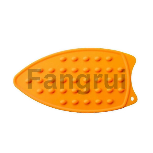 Per mini cuscinetto riscaldante in silicone per ferro da stiro portatile rosso 2