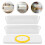fridge side door storage bin food organizer container for daily use 2