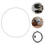 silicone soup bucket sealing ring spill-proof sealed ring 8