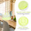 Handheld Cake Holder Portable Round Cupcake Carrier With Locking Lid 8