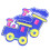 10Pz Patch Cucito Tessuto Cartoon Multicolor Per Progetti DIY 4