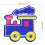 10Pz Patch Cucito Tessuto Cartoon Multicolor Per Progetti DIY 11