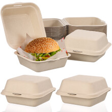 30 stuks wegwerp voedselverpakkingen / lunchboxen voor onderweg