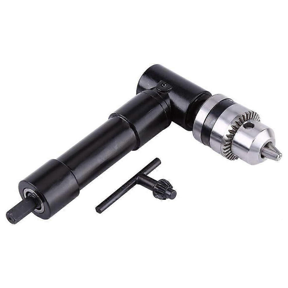 Right Angle Drill Chuck, Aluminum Iron Chuck Right Angle Electric Drill 90