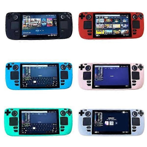 Custodia morbida per console di gioco portatile Steam Deck, nera 1