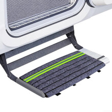 Adjustable Anti Slip Pedal Protection Pad For RV Steps Green Easy To Clean Easy To Install