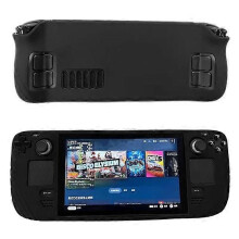 Custodia morbida per console di gioco portatile Steam Deck, nera