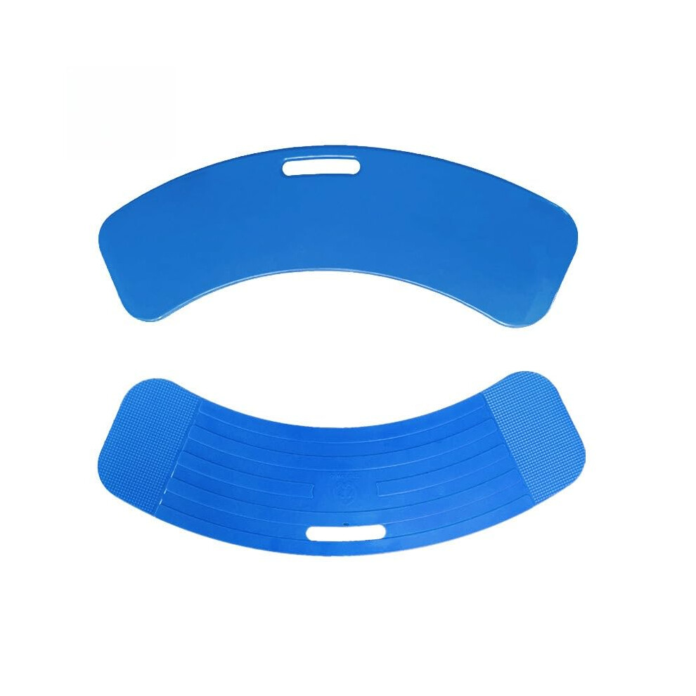 Dark/Blue Sliding Transfer Board For Elderly Transfer Aid, Wheelchair To Bed, 330 Lb Capacity, Model Blue2