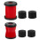 1Set Red PU Skateboard Shockproof Pads Truck Bushings Replacement 4