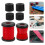 1Set Red PU Skateboard Shockproof Pads Truck Bushings Replacement 6