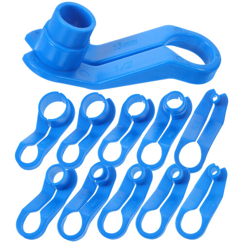 1Ensemble Outil Déconnexion Lignes Auto Plastique Bleu Usage Quotidien