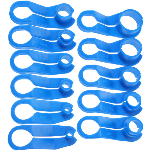 1Ensemble Outil Déconnexion Lignes Auto Plastique Bleu Usage Quotidien 2