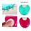 2Pcs PP Orthodontic Retainer Box Transparent Durable Mouth Guard Case 10