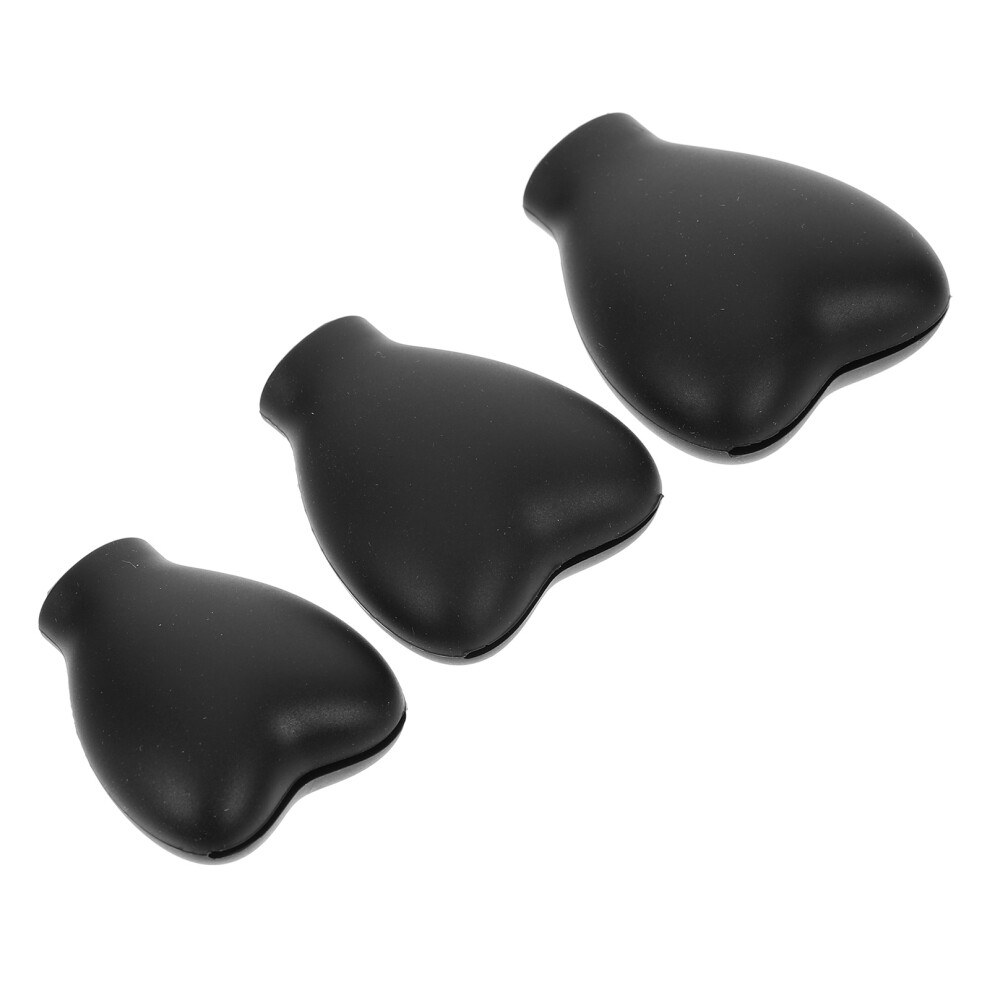 Totority 3Pcs Silicone Makeup Brush Protector Sleeves Reusable Covers