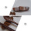 wooden chopsticks rack holder for household tableware 2 pcs 8