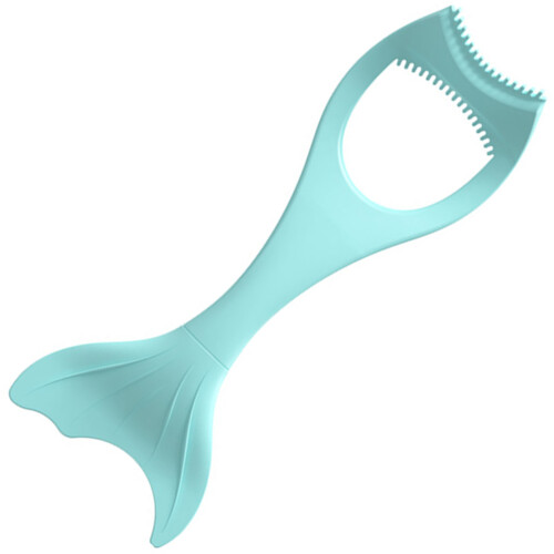Durable Blue Silicone Eyeliner Aid Eye Makeup Tool for Daily Use