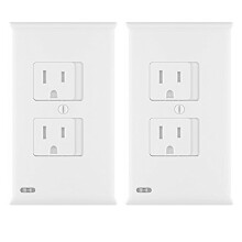 3Pcs Childproof Wall Outlet Socket Safety Covers Easy Install for Home