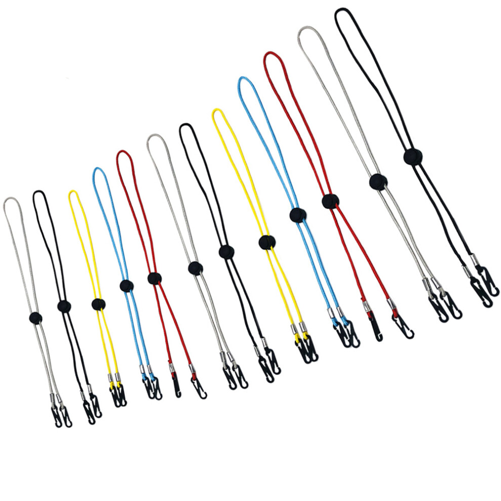 12 Pcs Adjustable Lanyard Neck Hanging Rope For Masks 3301456933513