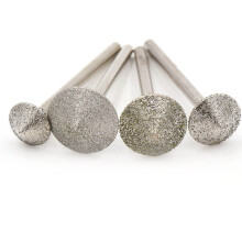 6 pcs grinding for jade carving – torch cylinder cone diamond