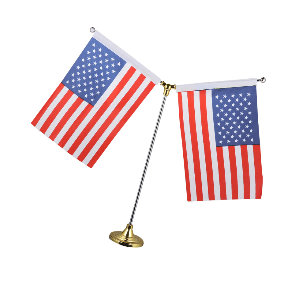 1pack Table Flags Rectangular Polyester .6*11.8in
