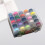 36 grid storage box with colored thread for sewing machine at home 2
