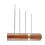 4pcs large-eye stitching needles with coffee storage bottle 6