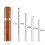 4pcs large-eye stitching needles with coffee storage bottle 2