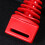 dirt bike tail universal rubber tip cover red 2