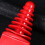dirt bike tail universal rubber tip cover red 3
