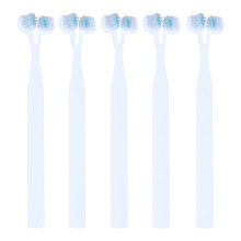 5pcs double head pet toothbrush for cat dog cleaning