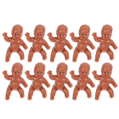 30 stuks plastic baby beeldjes cadeau
