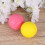 12 kinderplastic elastische PU-ballen /buiten (roze, ) 4