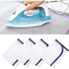 4 pezzi 40 * 60 cm panno protettivo in rete per stiratura resistente al calore