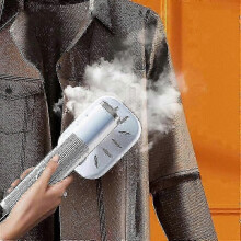 Miniplancha de vapor portátil para ropa, plancha de vapor de mano giratoria de 180