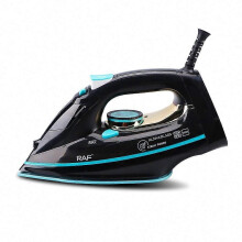 Plancha de vapor plegable de titanio con cable de doble voltaje y alta presión