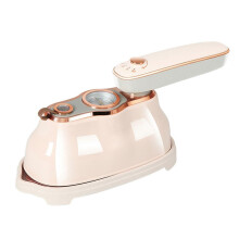 Plancha de ropa portátil, pequeña y plegable, ideal para viajes. Vaporizador de viaje ligero para telas.