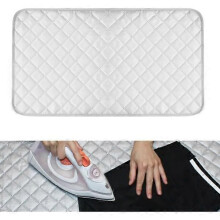 Tabla de planchar de mesa - Tabla de planchar pequeña de viaje - 48 x 85 cm - Alfombrilla de planchar