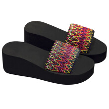1 paar damen hausschuhe sommer sandalen ethnisch freizeitsandalen 36