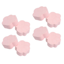 8St Elastische Makeup Spons Puff Roze Kattenklauw Design