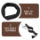 Black Surnay Hook Rack Metal Holder for Versatile Music Stand 6