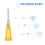100pcs threaded blunt tip needles for industrial liquid dispenser glue 8